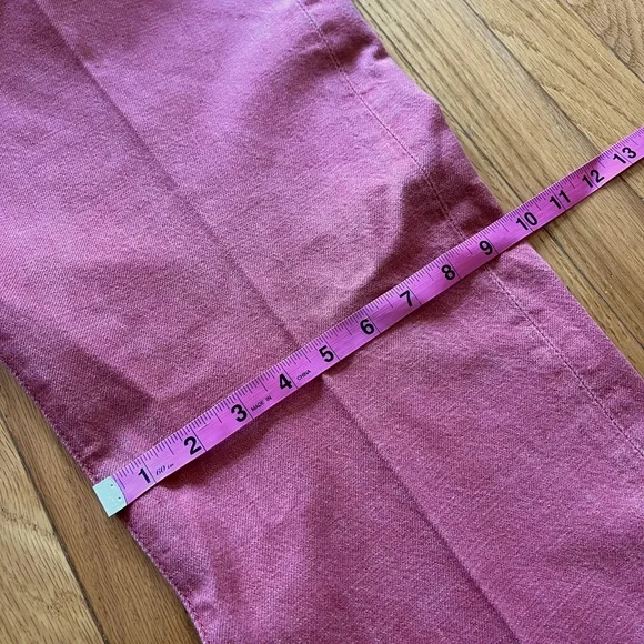 Levi’s 501 White Oak Cone Denim Jeans Red Light Wash Button Fly Classic Colorful - Picture 13 of 14